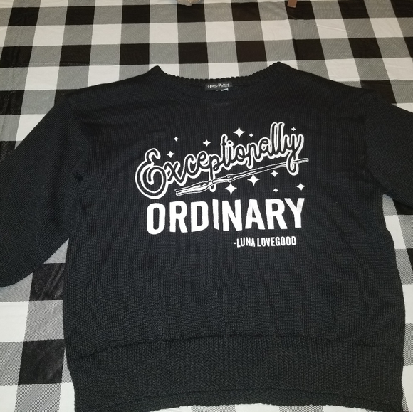 Harry Potter Luna Lovegood Quote Sweater - Picture 2 of 3